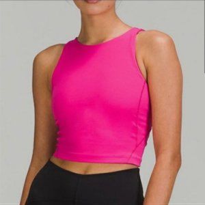 Lululemon Align-high -Neck Tank Top in Sonic Pink/Neon, Size 16
